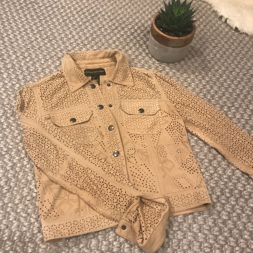 Catherine Malendrino Suede